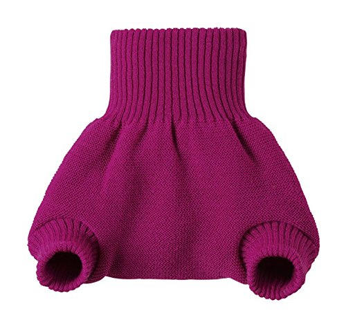 DISANA 100% ORGANIC WOOL DIAPERS COVER/SOAKER/OVER PANTS MADE IN GERMANY (2T-3T (98-104), berry)