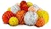 Voplop Paper Pom Poms - 20 pcs of 8, 10, 14 Inch - Paper Flowers - Perfect for Wedding Decor - Birthday Celebration - Table and Wall Decoration (Orange Mix)