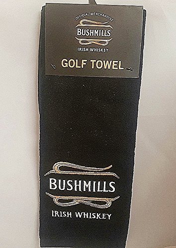 Bushmills Irish Whiskey Golf Towel With Hanging Clip (sg)