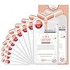 MEDIHEAL [Korea’s No 1 Facial Sheet Mask] I.P.I Lightmax Ampoule Mask EX. Pack of 10 – Cotton Facial Sheets with Vitamin…