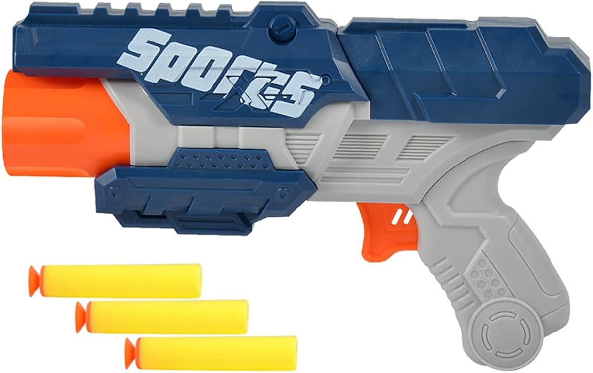 LEYUANA Children's Suction Cup Soft Gun 46 Years Old Boy Sponge Toy