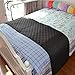 Kathson Pet Bed Scarf Bed Runners- Quilted Cozy Pet Protector Dog Covers for Bed(Black)thumb 2