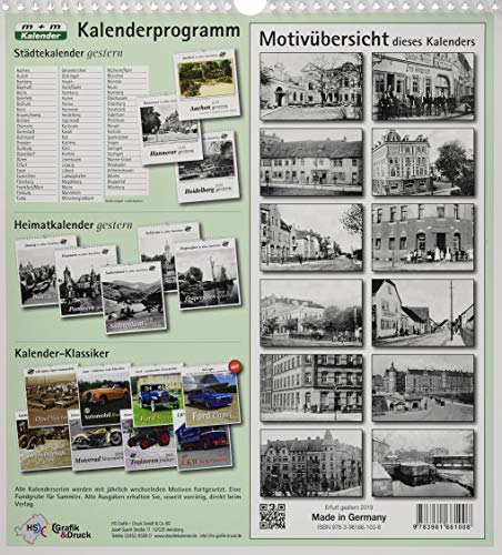 Erfurt gestern 2019: Erfurt in alten Ansichten