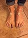 Fine Lady Beaded Beach Wedding Barefoot Sandals,Bridal Bangle Wedding Bangles,Pool Party Accessories One Size