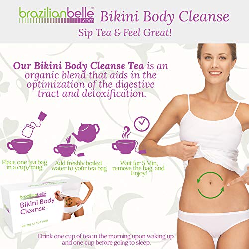 Bikini Body Colon Cleanse Tea Best Nighttime Detox Tea on Amazon