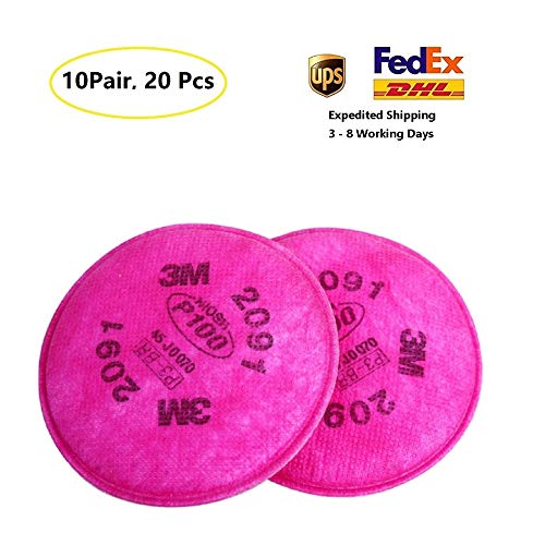 2091 P100 Particulate Filter, Particulate Filter Compatible With 3M ...