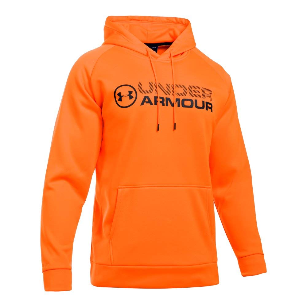under armour orange hoodie