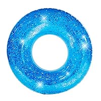 Pool Candy Inflatable 48" Beach and Pool Jumbo Tube, Blue