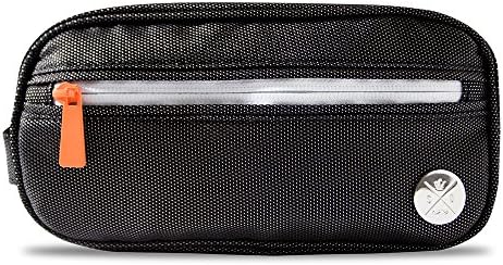 Shaveology Premium Toiletry Travel Bag Hand Made Multi Stitch Design Made with Durable Real Long Lasting polyester blend fabric