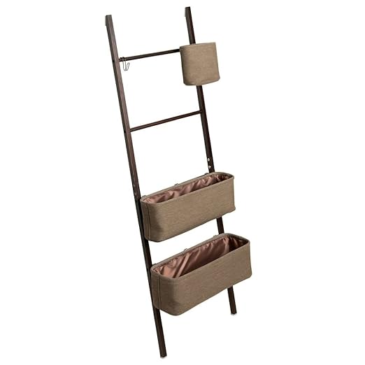 Amazon.de: iDesign 86381EU Formbu Wren Freistehende Badezimmerleiter