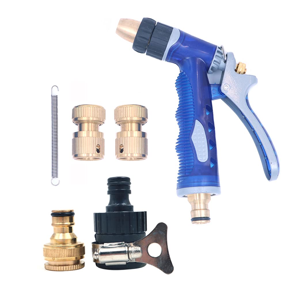 ANCLLO High Pressure Washer Gun with 4 Quick Connect Nozzles Hose Connector