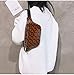 MONFUL Designer Leather Fanny Pack for Women, Fashion Belt Purse Waist Pack for Ladies Belt Bags