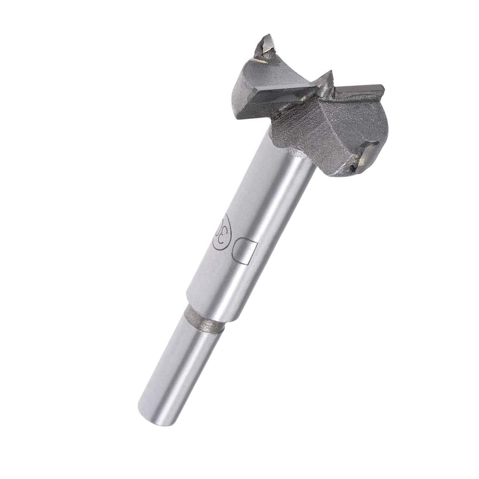 TOP-VIGOR 30mm Forstner Drill Bit, Tungsten Carbide Wood Auger Drill Bit Hole Saw Opener for Woodworking Hinge Hole Drilling Boring Bit Cutter Grey