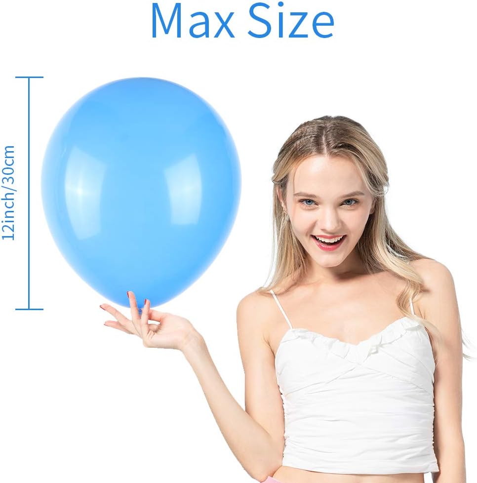 120 PCS Balloons Assorted Color, Latex Balloons for Kid's Birthday Party, Exquisite Birthday Balloons, 12 Inches & 12 Kinds of Rianbow Colorful Party Balloon Decorations.: Toys & Games