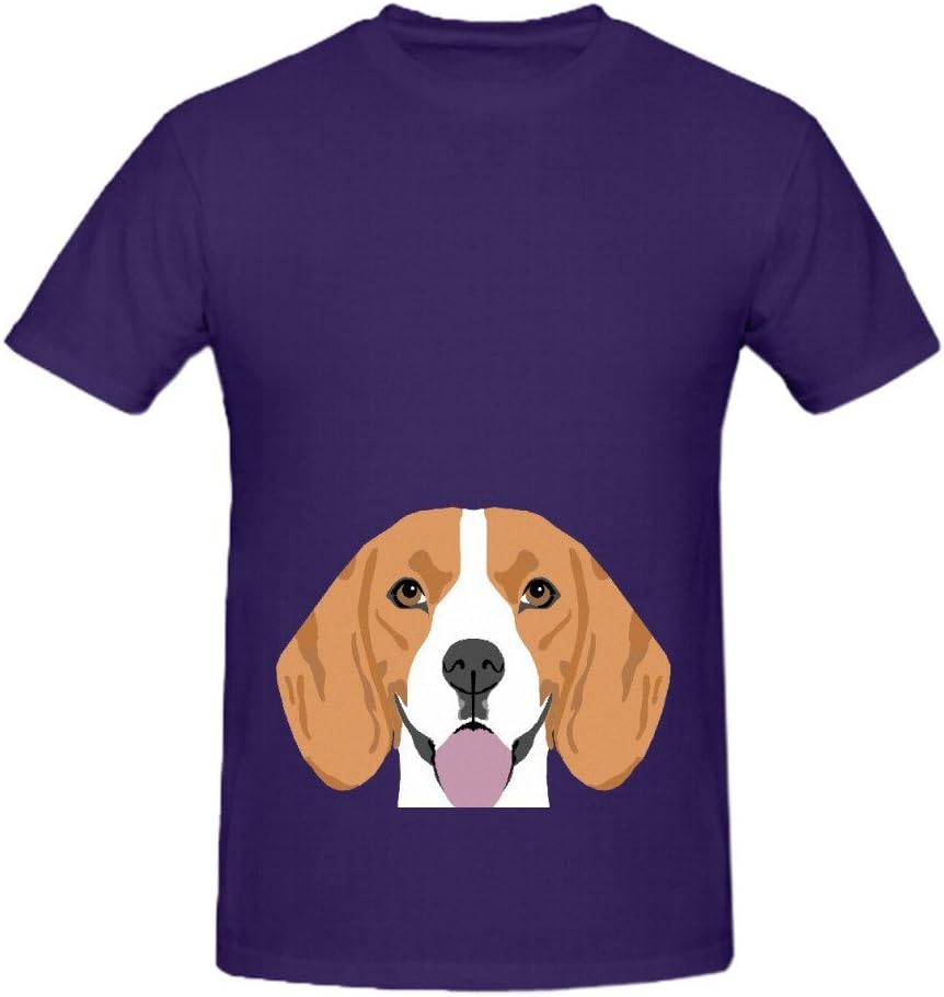 Tanko Darby Beagle Pet Dog Mens Crew Neck Short Sleeve T Shirts