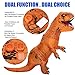 AOSKA T-Rex Inflatable Costume Halloween Adult Dinosaur Costume (T-Rex) (T-Rex)