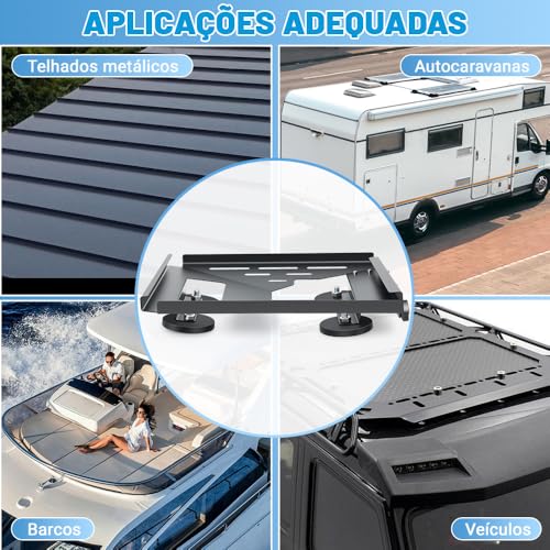 Genérico Starlink Mini, Suporte Magnético para Carro, Mini Starlink, Case Veicular de Externo