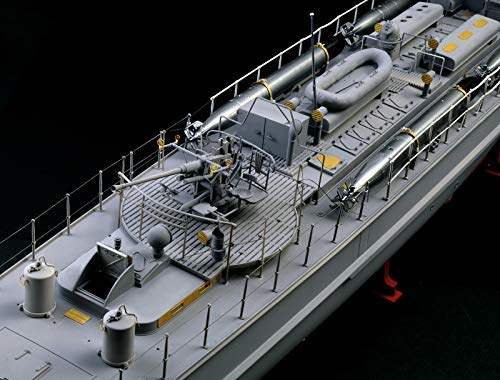 Italeri 5620 German WWII Schnellboot S-38 Torpedo Boat (S-Boot), Armed with 4 cm Flak 28 (Bofors) - Fully Upgraded Moulds 1:35 Scale (Includes Over 600 Detailed Parts)