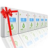 Ultrasonic Pest Repeller – 5 Pack + 1 FREE . Non-Chemical Sound Waves. Child & Pet Safe. Plug In Eco-Friendly Pests Control + Night Light for Rodents, Insects, Mice, Roaches, Spiders, Ants & More
