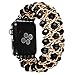 fastgo Compatible with Replacement Band Apple Watch Series 7 6 5 4 3 2 1 for Black Crystal 38mm
