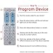 GE Universal Remote Control for Samsung, Vizio, LG, Sony, Sharp, Roku, Apple TV, RCA, Panasonic, Smart TVs, Streaming Players, Blu-ray, DVD, Simple Setup, 2-Device, Big Buttons, Silver, 33701thumb 4