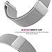 Oitom Watch bands Stailess Steel Milanese Magnetic Loop for Motorola Moto 360 1st 2014 Smartwatch (Silver)