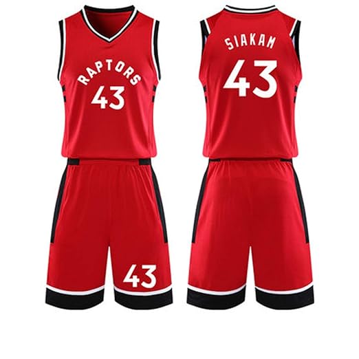 JIANGU Playera de Baloncesto para niños pequeños #43 Pascal Siakam ...