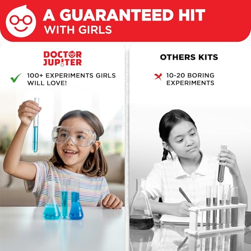 Doctor Jupiter Toy Science Kit for Girls Age 4-5-6-7-8 | Birthday Gifts for 4 to 8 Year Old Kids | Learning & Education toys