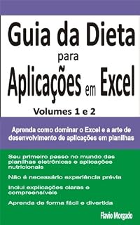 Livro Guia da Dieta para Aplicações em Excel, Volumes 1 e 2