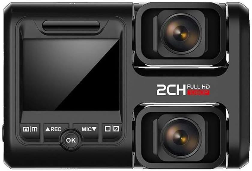 CARWORD Car Dash Camera T692C 2.0 Inch LCD 1080P FHD Dual Lens Night Vision Car DVR Camera Video Recorder Dash Cam