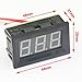 DROK® 2-wire Digital Voltmeter Gauge LED Tester AC 60-500V 110V/220V Volt Panel Meter 0.56