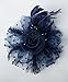 Zivyes Navy Blue Fascinators Hat for Women Tea Party Headband Kentucky Derby Wedding Cocktail 7