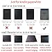 ISeeSee Kindle Voyage Case SmartShell Case for Kindle Voyage Protective Holding Leather Cover with Auto Sleep/Wake for Amazon Kindle Voyage (2014) Black