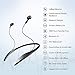 Bluetooth Headphones, Iqua Noise Cancelling Headphones, Neckband in-Ear Wireless Headphones, Waterproof IPX7 Earbuds, Magnetic Wireless Earphones with Mic, 10H Playtime, for Running/Sports