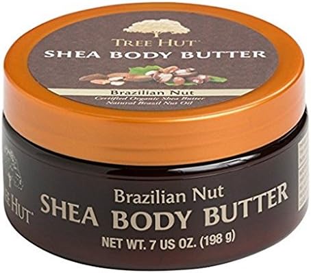 Tree Hut Shea Body Butter, Brazilian Nut (6 Pack)