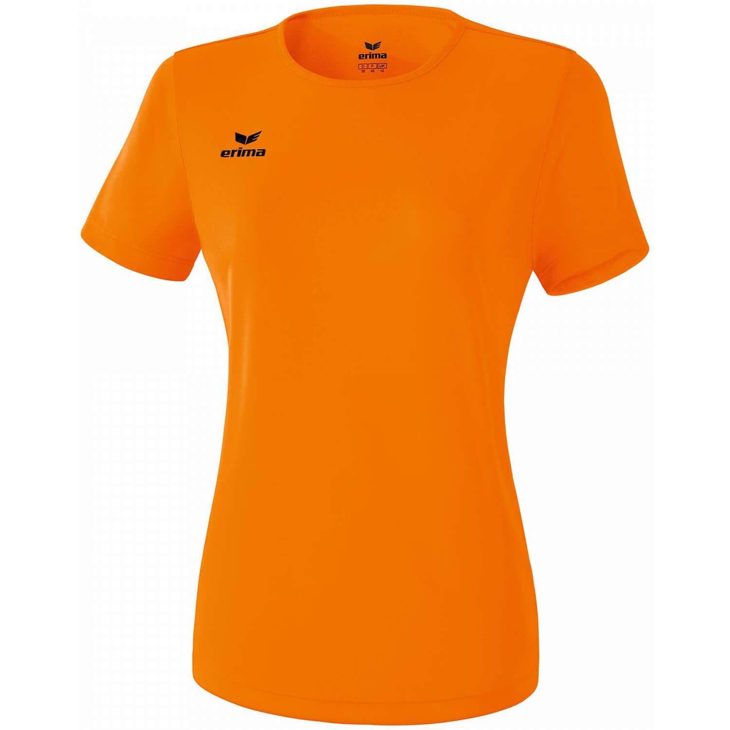 Erima Women's Casual Basics Functional Teamsports T-shirt - Orange, Size 44