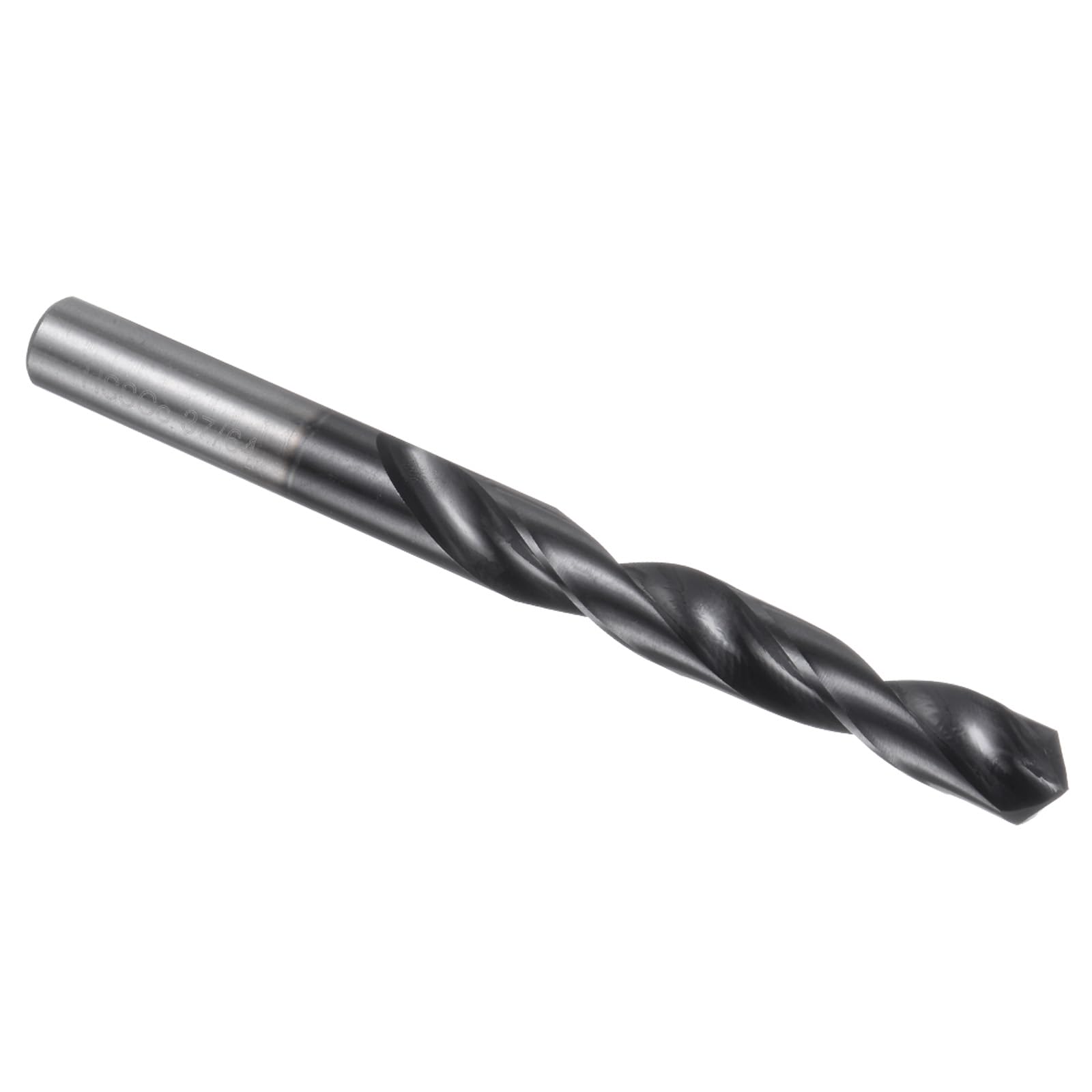 Kozelo Twist Drill Bit - [37/64"] M35 High-Speed Steel Cobalt Round Shank Jobber Bit Set Silver Tone for Metal Wood Plastic Steel Use, 115mm / 4.53" Blade Length