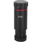 Universal 0.5X Microscope Camera Adapter Lens for CCD Camera - C-Mount Reduction Lens Compatible with Electronic Eyepiece 25mm for Science Lab Imaging