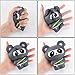 WATINC 2Pcs Jumbo Squishy, Kawaii Ninja Panda & Ninja Fox Sweet Scented Squishy for Kid Toy, Lovely Toy, Stress Relief Toy, Decorations Toy Gift Fun