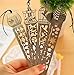 TKOnline Set of 9 Stainless Steel Drawing Painting Stencils Scale and Bookmark Stencil and Plastic Drawing Stencils Art Kit Drawing Template Stencils Plastic Bookmarks Book Mark Stainless Steel Set