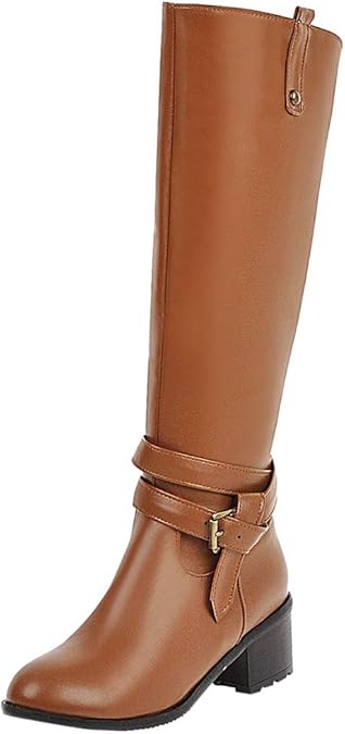 lined knee high boots