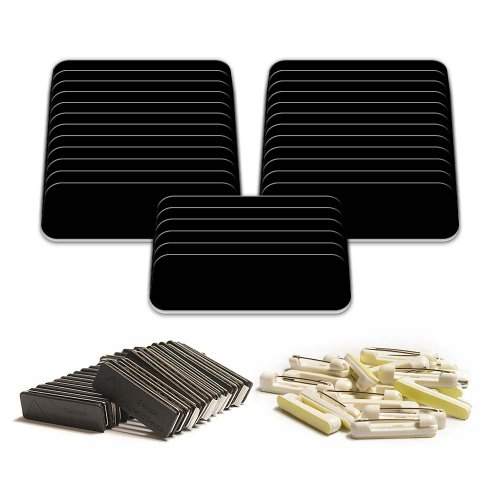 Mua 25 Blank Plastic Name Tags With With Magnet And Pin Fasteners Tr n Mua 25 blank plastic name tags with with magnet and pin fasteners tr n