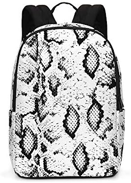 snakeskin bookbag