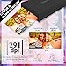 Portable Instant Mobile Photo Printer - Wireless Color Picture Printing from Apple iPhone, iPad or Android Smartphone Camera - Mini Compact Pocket Size Easy for Travel - SereneLife PICKIT22BK (Black)