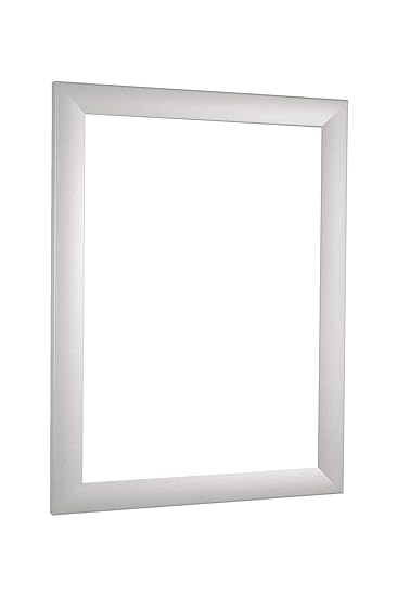 NiRa35-Top Bilderrahmen 37.5x98 cm in Silber matt mit Antireflex-Acrylglas