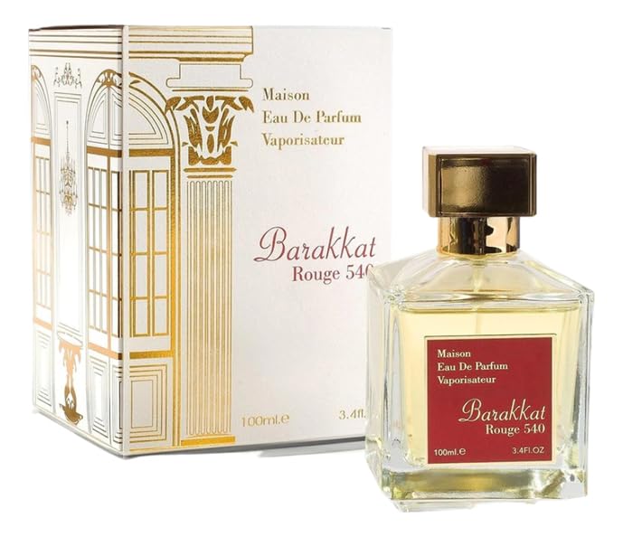 Barakkat Rouge 540 by Maison Alhambra for Women - 3.4 oz EDP Spray