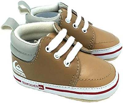 Quiksillver Quiksilver Beige &amp; White Baby Booties (9-12 Months)