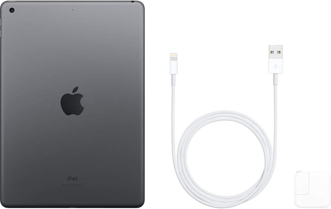 Apple iPad (10.2-inch, Wi-Fi, 32GB) - Space Gray (Latest Model)