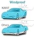 KAKIT C5 Car Cover for Chevy Corvette C5 1996-2004, 6 Layers All Weather Waterproof, Windproof, Dustproof, Scratch Proof, Car Cover for Corvette C5, Free Windproof Ribbon