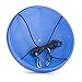 Super Spinner Swing, FUN! Safe Solid Comfortable Seat, FREE 10 ft. Tree Swing Hanging Kit, Holds 200 lb, Fully Assembled Easy Install on Tree or Swing Set (Blue)